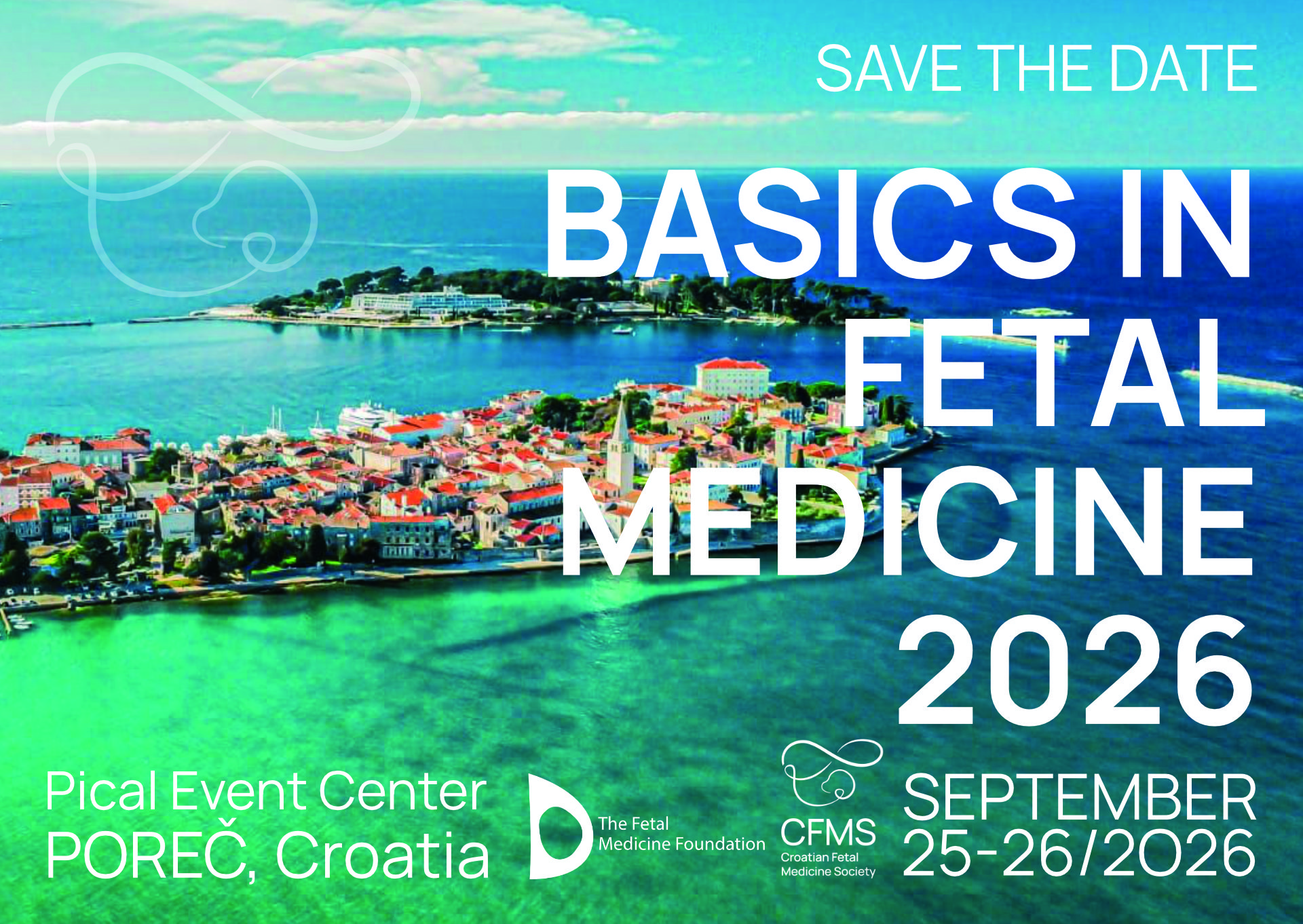Prednja strana razglednice Basics in Fetal Medicine 2026